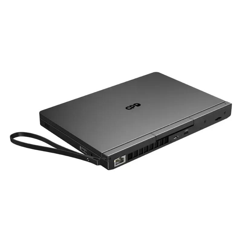 GPD Pocket 4 laptop — AMD Ryzen 7 8840U, 8 inch WQXGA 2560×1600 144Hz touch, 16GB DDR5, 1TB NVMe, Radeon 780M, Windows 11, LAN, FPR, Graphite