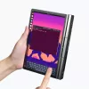 GPD Pocket 4 laptop — AMD Ryzen 7 8840U, 8 inch WQXGA 2560×1600 144Hz touch, 16GB DDR5, 1TB NVMe, Radeon 780M, Windows 11, LAN, FPR, Graphite
