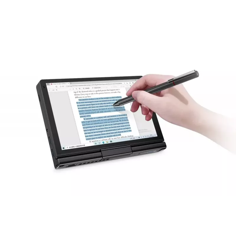 Laptop GPD Pocket 3K1 — 8 inch WUXGA Touchscreen, Intel i3-1125G4, 16GB RAM, 512GB NVMe, Win 11, LAN, HDMI, BT 5.3