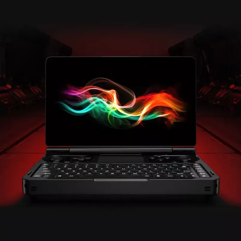 Laptop GPD WinMini HX370 — 7 inch FHD 120Hz Touch, AMD Ryzen AI 9 HX370, 32GB DDR5, 2TB NVMe, Radeon 890M, Win 11, Black