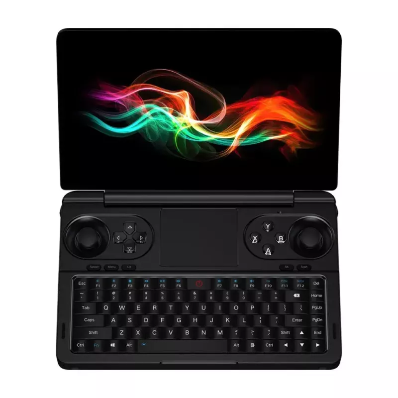Laptop GPD WinMini HX370 — 7 inch FHD 120Hz Touch, AMD Ryzen AI 9 HX370, 32GB DDR5, 2TB NVMe, Radeon 890M, Win 11, Black