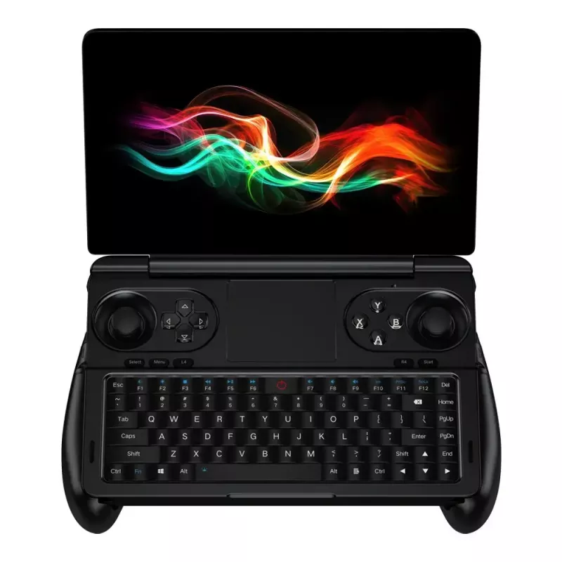Laptop GPD WinMini HX370 — 7 inch FHD 120Hz Touch, AMD Ryzen AI 9 HX370, 32GB DDR5, 2TB NVMe, Radeon 890M, Win 11, Black