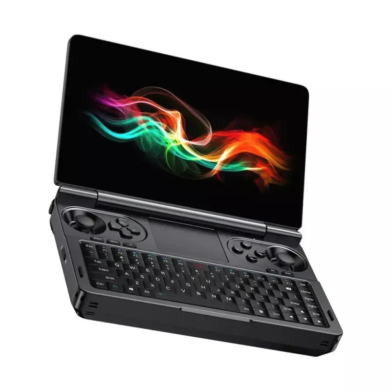 Laptop GPD WinMini HX370 — 7 inch FHD 120Hz Touch, AMD Ryzen AI 9 HX370, 32GB DDR5, 2TB NVMe, Radeon 890M, Win 11, Black