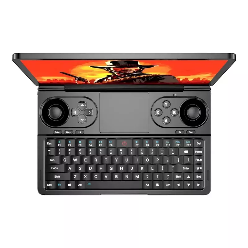 Laptop GPD WinMini HX370 — 7 inch FHD 120Hz Touch, AMD Ryzen AI 9 HX370, 32GB DDR5, 2TB NVMe, Radeon 890M, Win 11, Black