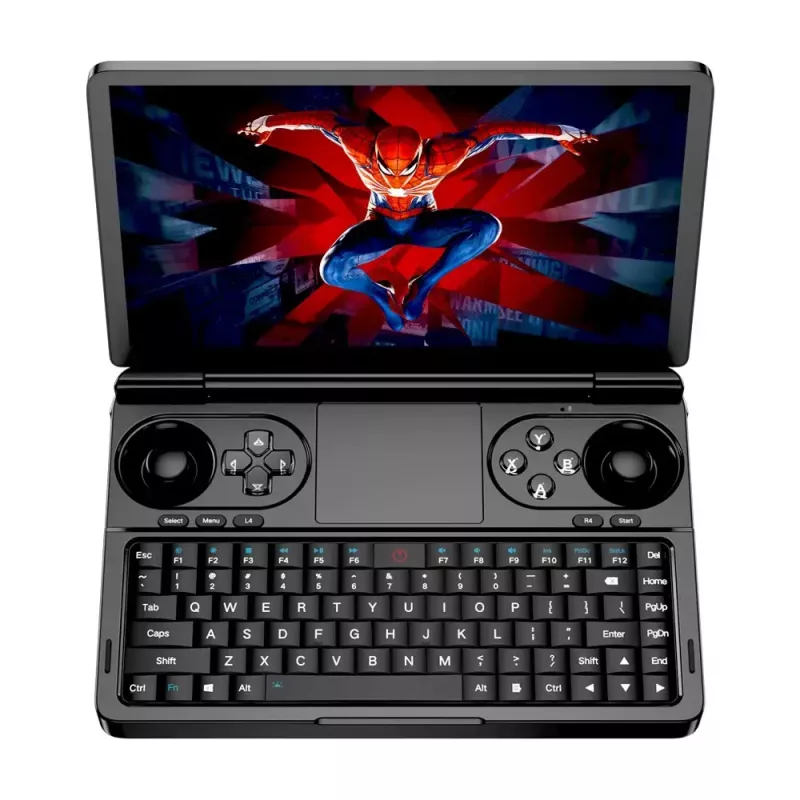 Laptop GPD WinMini HX370 — 7 inch FHD 120Hz Touch, AMD Ryzen AI 9 HX370, 32GB DDR5, 2TB NVMe, Radeon 890M, Win 11, Black