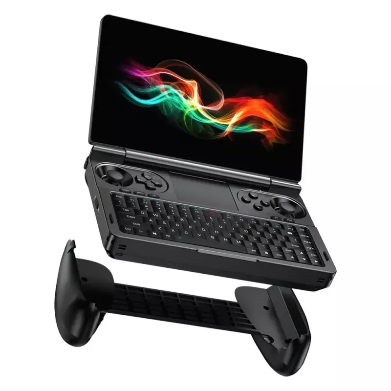 Laptop GPD WinMini HX370 — 7 inch FHD 120Hz Touch, AMD Ryzen AI 9 HX370, 32GB DDR5, 2TB NVMe, Radeon 890M, Win 11, Black
