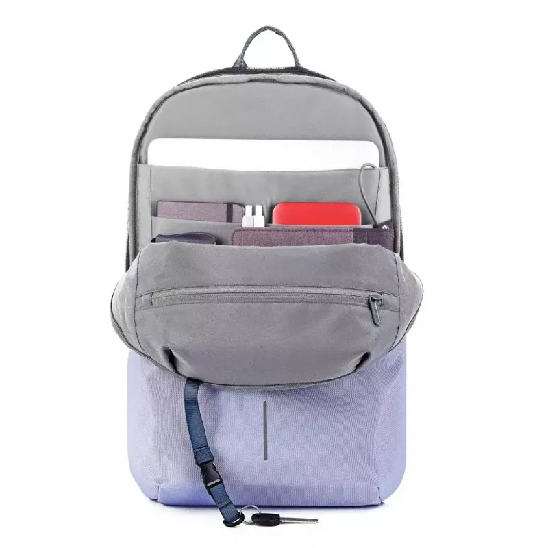 XDDESIGN Anti-Theft Backpack Bobby Soft – Lavender Grey, anti-theft urban backpack P705.992