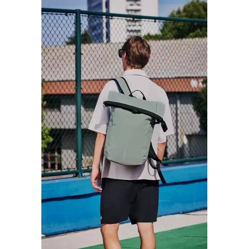 Laptop backpack XDDESIGN P706.2807 — water-resistant urban backpack, Iceberg Green
