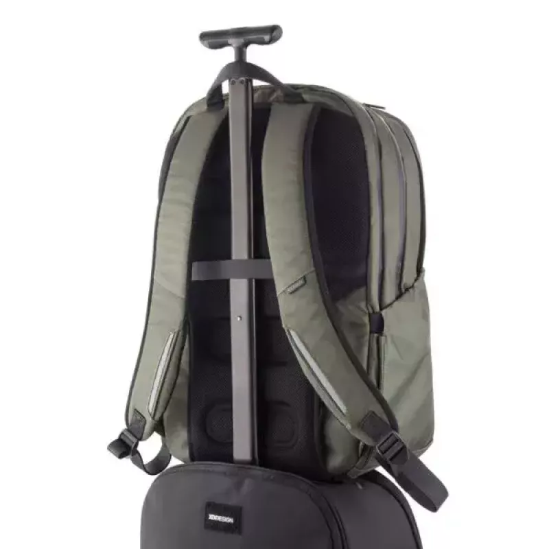 Travel backpack XD-Design Bobby Explore Green Polyethylene terephthalate PET