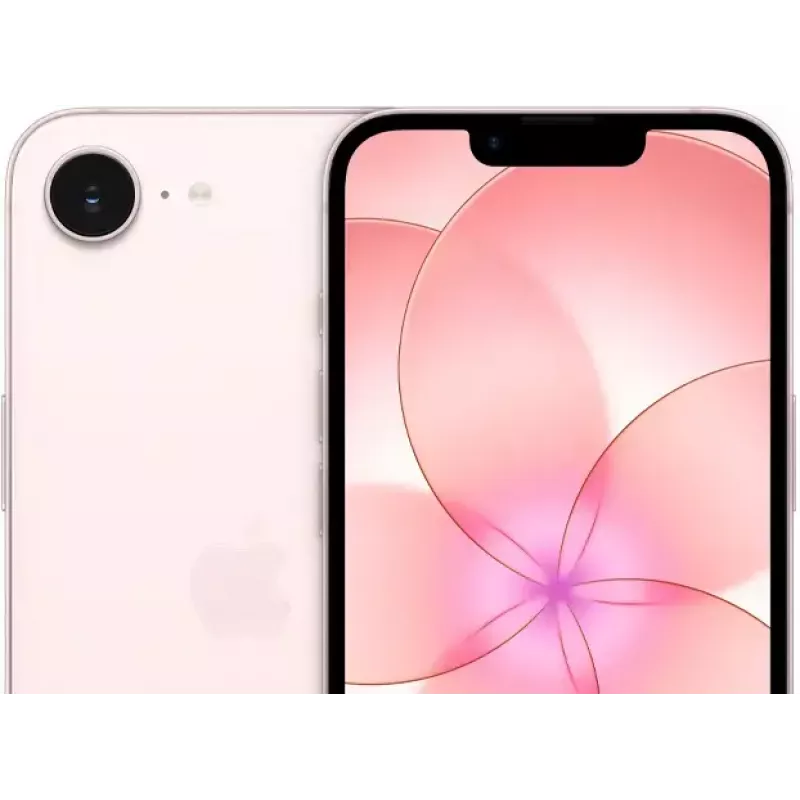 Smartphone Apple iPhone 17e, 256GB, White, 6.1 inch (15.5 cm) display, A19, 48 MP rear camera, Dual SIM