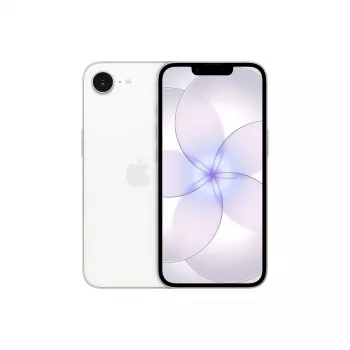 Smartphone Apple iPhone 17e, 256GB, White, 6.1 inch (15.5 cm) display, A19, 48 MP rear camera, Dual SIM