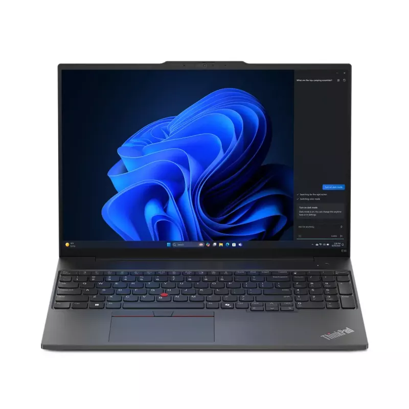 Laptop Lenovo ThinkPad E16 Gen 2 16 inch AMD Ryzen 5 7535U 8GB 256GB AMD Radeon 660M Windows 11 Pro