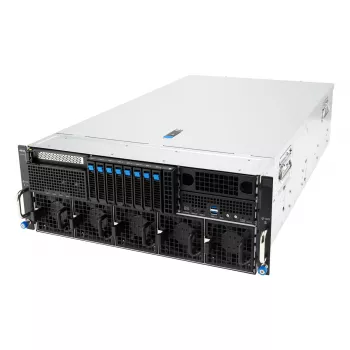Rack server ASUS ESC8000A-E13P (4U) — LGA 6096, AMD EPYC, up to 3 TB DDR5, 24 DIMM, 3200W PSU, 10GbE