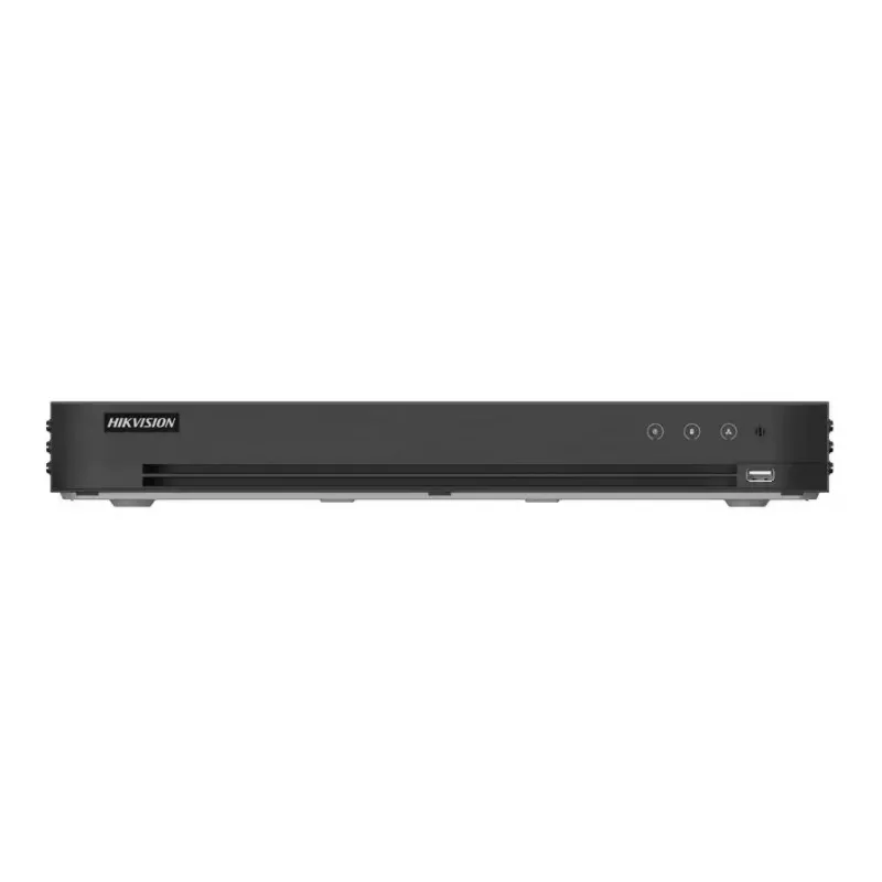 Digital Video Recorder Hikvision IDS-7216HUHI-M2/XT — 16-channel DVR, 4K (3840×2160), H.264/H.265, SATA HDD up to 12 TB, Gigabit Ethernet, 12 V DC