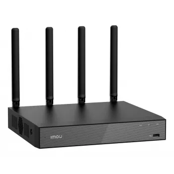 Network Video Recorder IMOU N110W — 10-channel NVR, 2592×1944 max, Dual-band Wi‑Fi, 16 TB SATA storage, Gigabit Ethernet, Black
