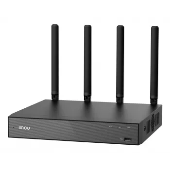 Network Video Recorder IMOU N110W — 10-channel NVR, 2592×1944 max, Dual-band Wi‑Fi, 16 TB SATA storage, Gigabit Ethernet, Black