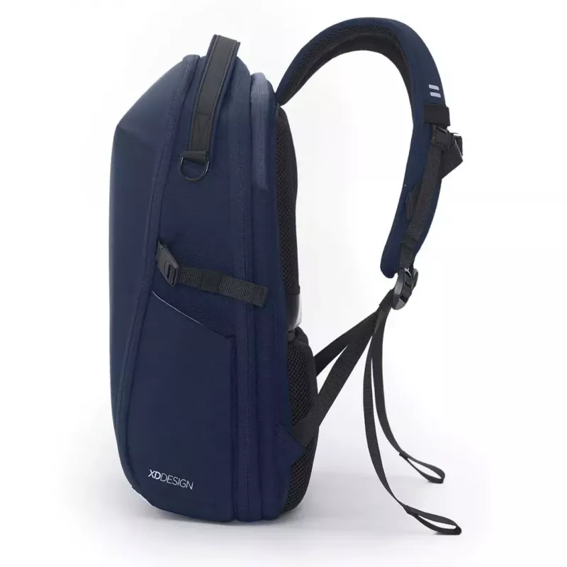 Laptop backpack XDDESIGN Bizz Navy — water-resistant, lightweight, model P705.935