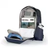 Laptop backpack XDDESIGN Bizz Navy — water-resistant, lightweight, model P705.935
