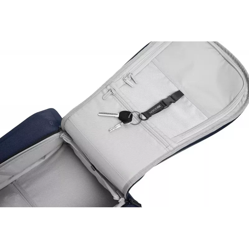 Laptop backpack XDDESIGN Bizz Navy — water-resistant, lightweight, model P705.935