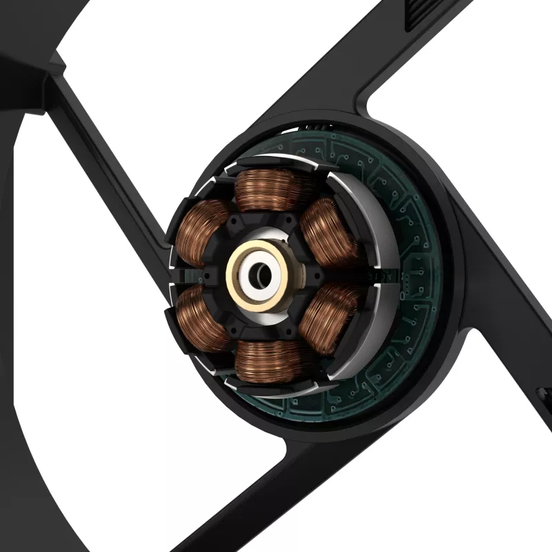 ASUS ProArt PF120 Fan PWM Black 3in1 Computer case 12 cm 3 pc(s)