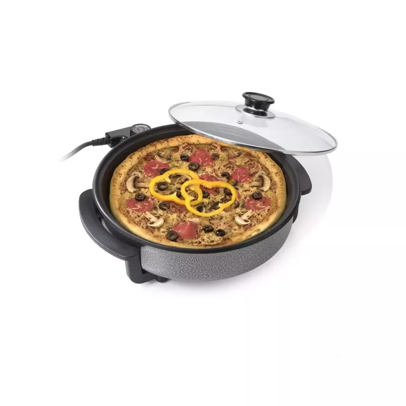 Grill Pan Tristar PZ-2963 Multifunctional Round Black 30cm