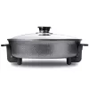 Grill Pan Tristar PZ-2963 Multifunctional Round Black 30cm