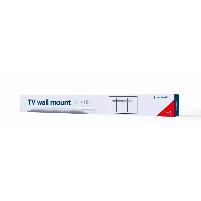 TV mount Gembird WM-70F-02 Black 70 inch 40 kg capacity