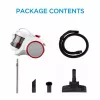 Bagless Vacuum Cleaner Midea C5 MC01PLWH 700 W, 1.5 L dust container, White
