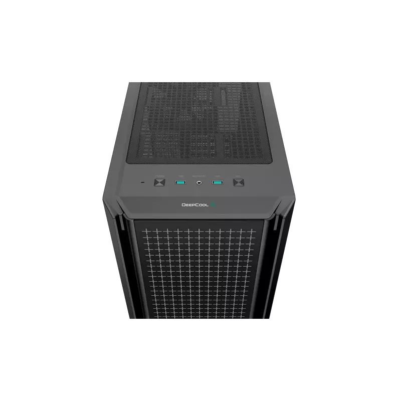 Mid Tower Computer Case DeepCool CG540 — Black, ATX support, spacious interior, optimized airflow