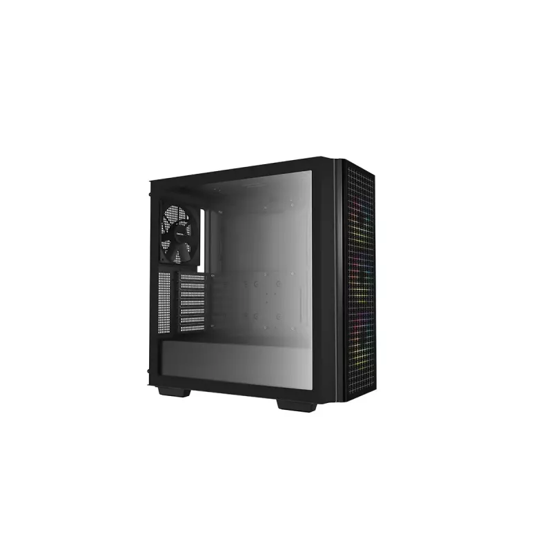 Mid Tower Computer Case DeepCool CG540 — Black, ATX support, spacious interior, optimized airflow