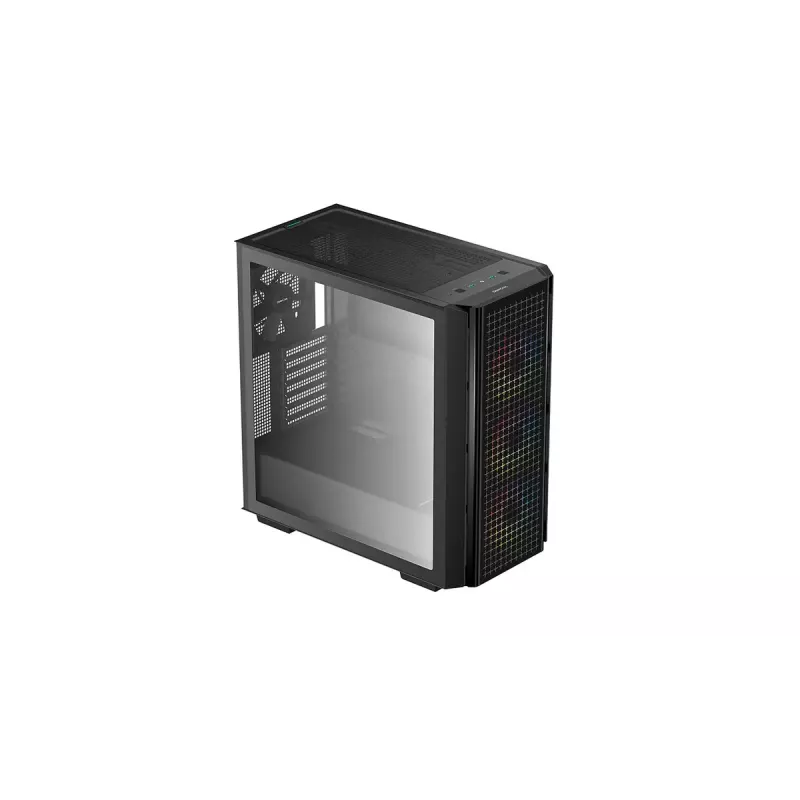 Mid Tower Computer Case DeepCool CG540 — Black, ATX support, spacious interior, optimized airflow