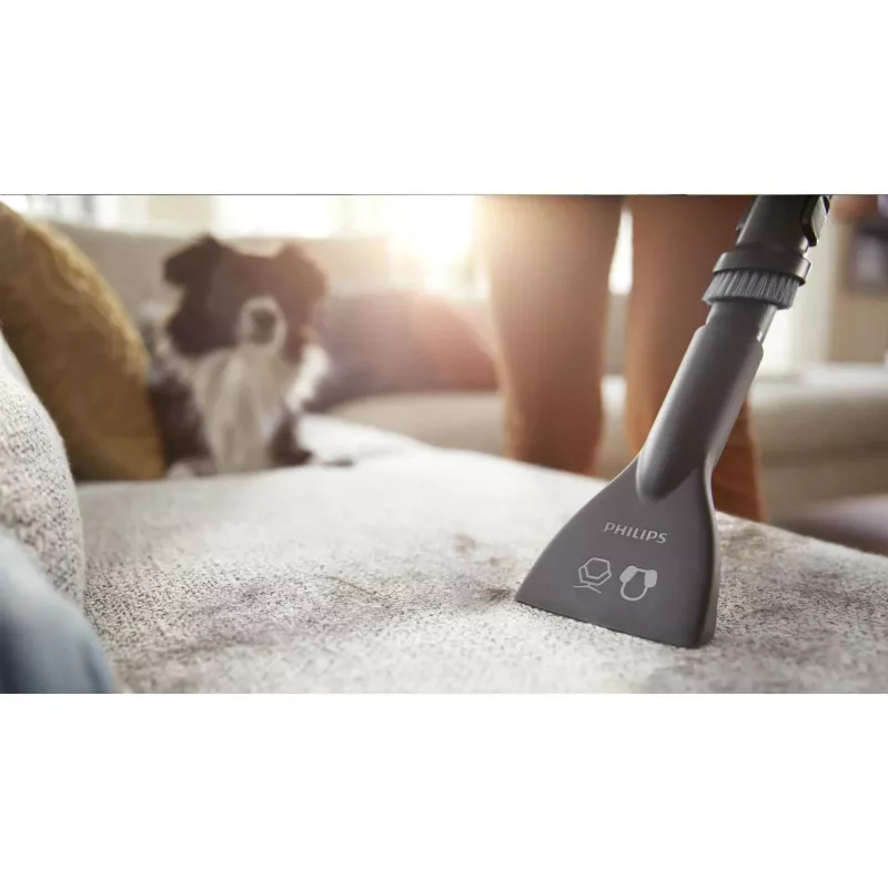 Cylinder vacuum Philips 5000 series XD5123/10 — 900 W, 4 L dust bag, HEPA & Micro filter, for hard floors and carpets
