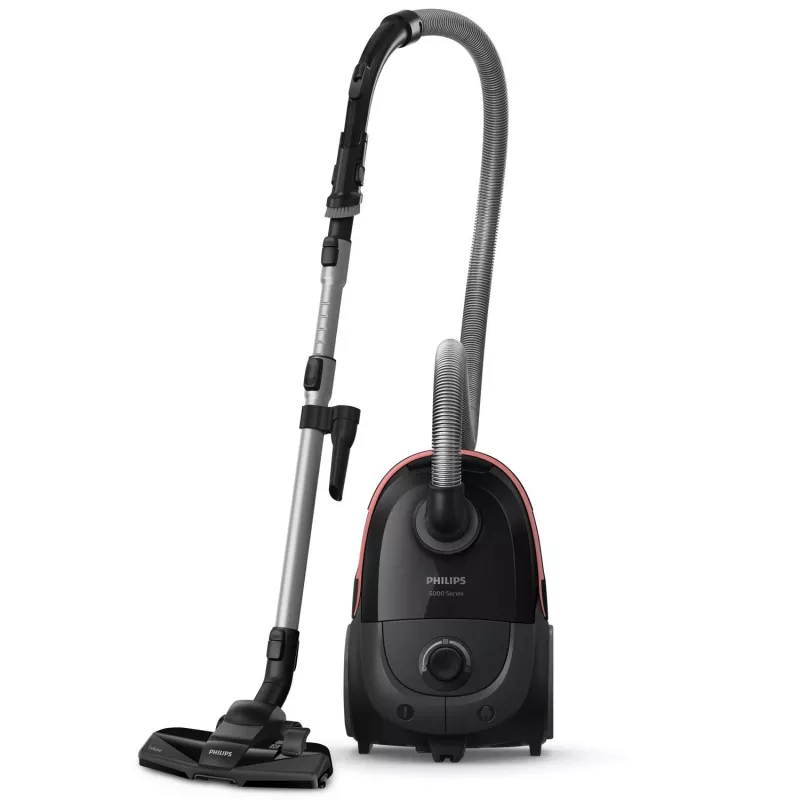 Cylinder vacuum Philips 5000 series XD5123/10 — 900 W, 4 L dust bag, HEPA & Micro filter, for hard floors and carpets