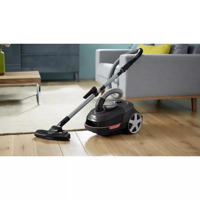 Cylinder vacuum Philips 5000 series XD5123/10 — 900 W, 4 L dust bag, HEPA & Micro filter, for hard floors and carpets