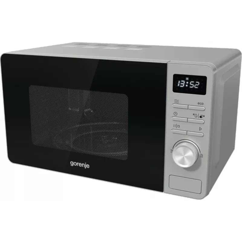 Gorenje MO20A3X Stainless steel Solo microwave Countertop 20 L 800 W