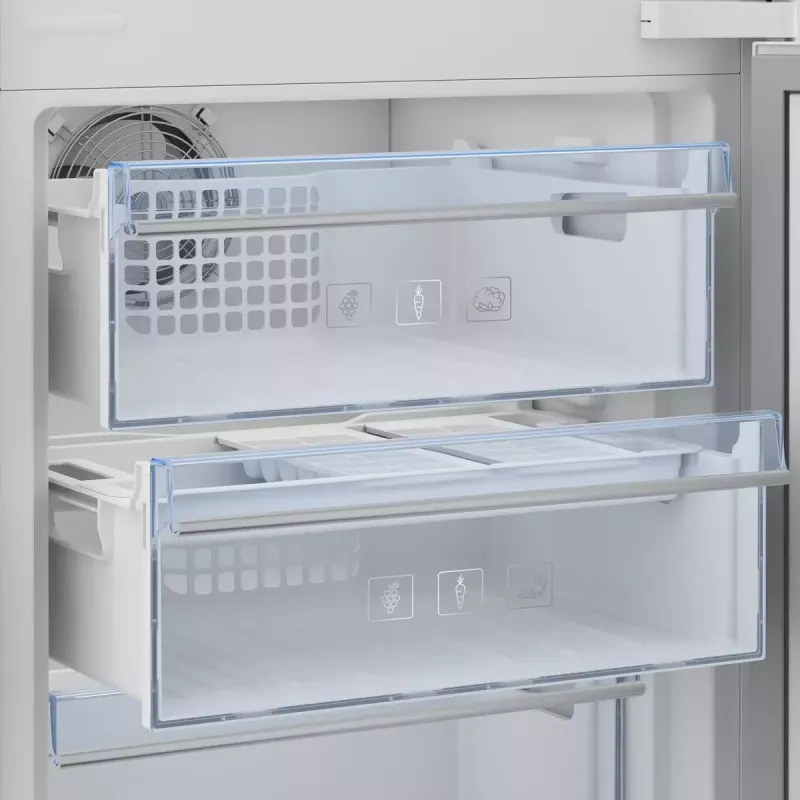 Beko BCNA306E42SN fridge-freezer Built-in 284 L White