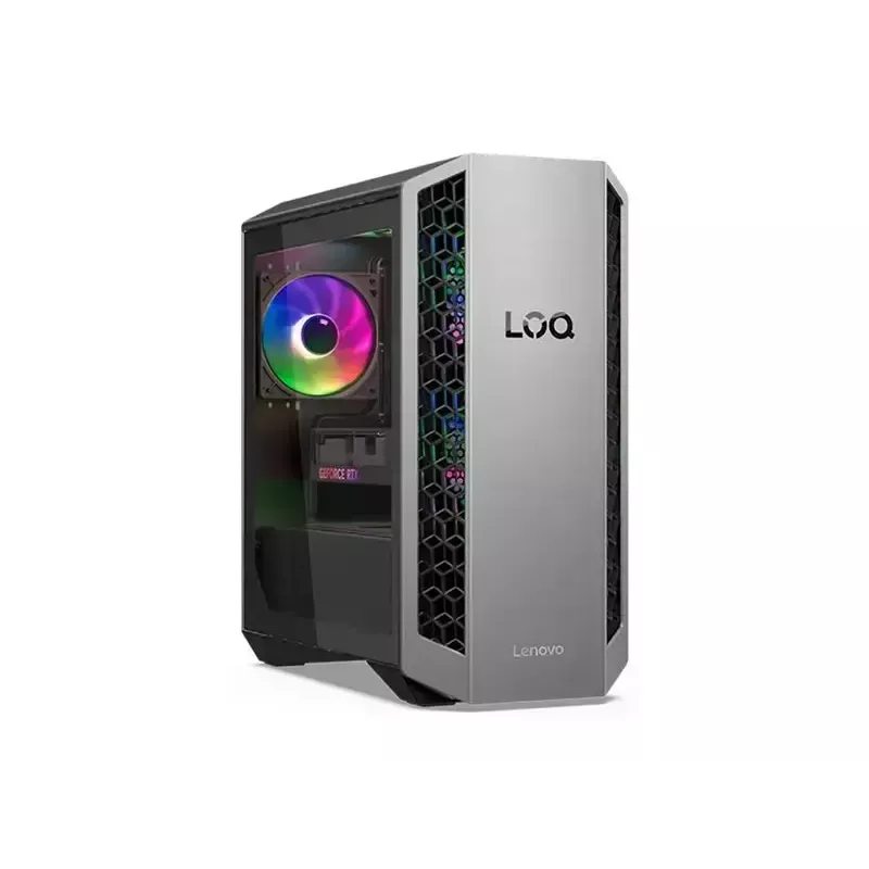 Desktop Tower Lenovo LOQ 26ADR10 — AMD Ryzen 7 8745HX, 32 GB DDR5 (2x16GB), 1000 GB, NVIDIA GeForce RTX 5070, Windows 11 Home