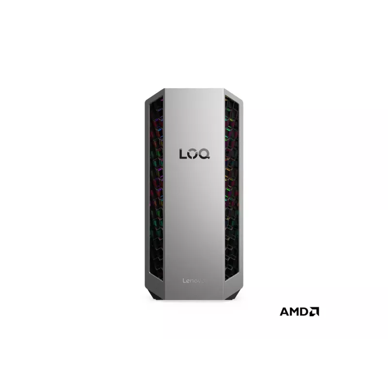 Desktop Tower Lenovo LOQ 26ADR10 — AMD Ryzen 7 8745HX, 32 GB DDR5 (2x16GB), 1000 GB, NVIDIA GeForce RTX 5070, Windows 11 Home