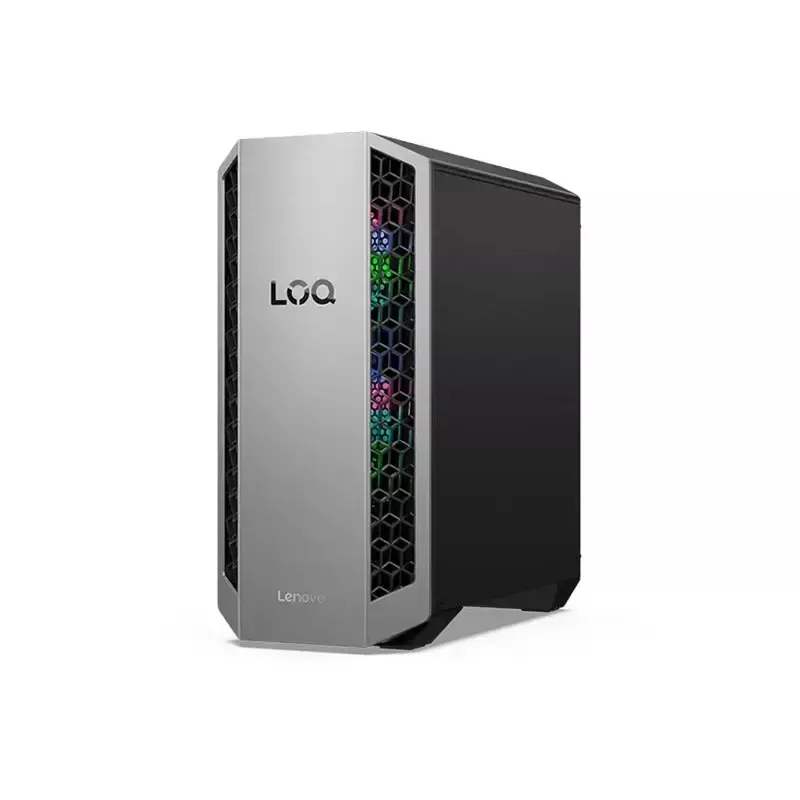 Desktop Tower Lenovo LOQ 26ADR10 — AMD Ryzen 7 8745HX, 32 GB DDR5 (2x16GB), 1000 GB, NVIDIA GeForce RTX 5070, Windows 11 Home