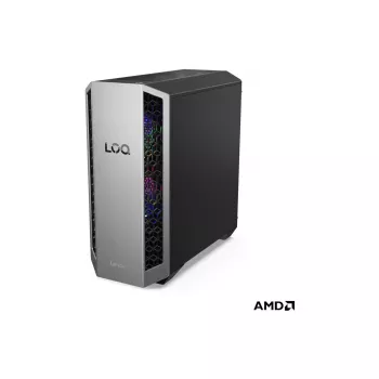 Desktop Tower Lenovo LOQ 26ADR10 — AMD Ryzen 7 8745HX, 32 GB DDR5 (2x16GB), 1000 GB, NVIDIA GeForce RTX 5070, Windows 11 Home