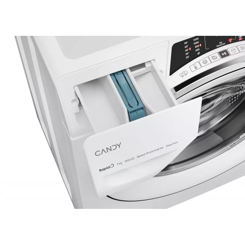 Candy RapidÓ RO41274DWMCT/1-S washing machine Front-load 7 kg 1200 RPM White