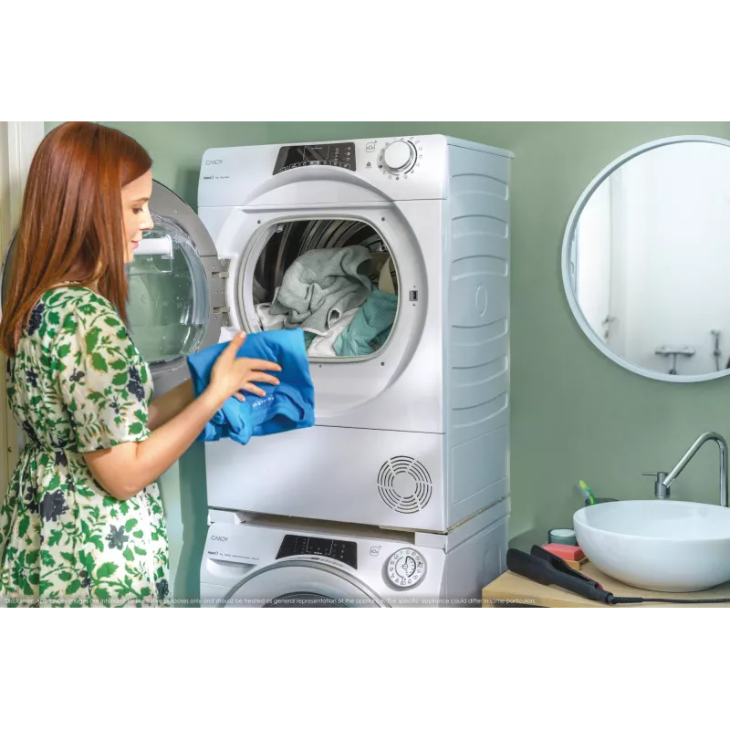 Candy RapidÓ RO41274DWMCT/1-S washing machine Front-load 7 kg 1200 RPM White