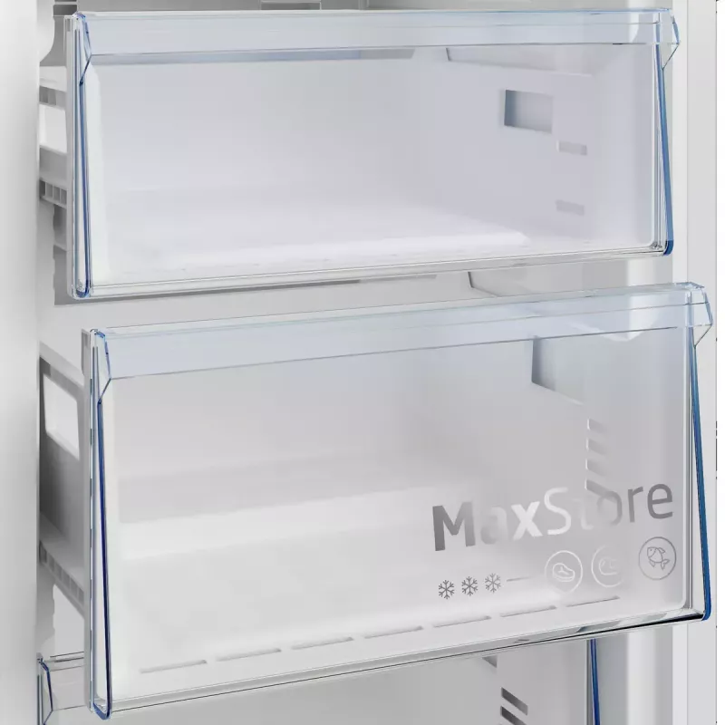 Beko B5RMFNE314X Upright freezer Freestanding 286 L Stainless steel
