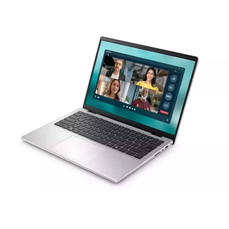 Laptop Dell Pro 14 Essential PV14250 — 14 inch 2K (1920×1200), Intel Core 3, 8 GB DDR5, 512 GB SSD, Intel Graphics, Windows 11 Home, Platinum Silver