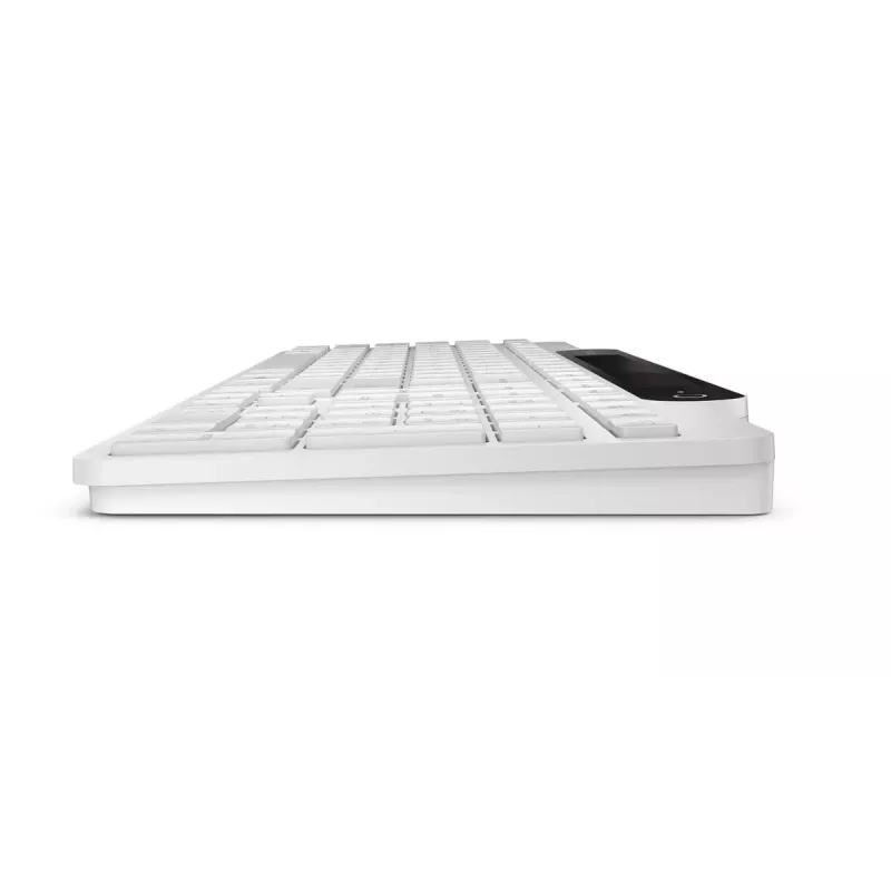 Wireless Bluetooth Keyboard Lenovo 800 — US English layout, self-charging, white