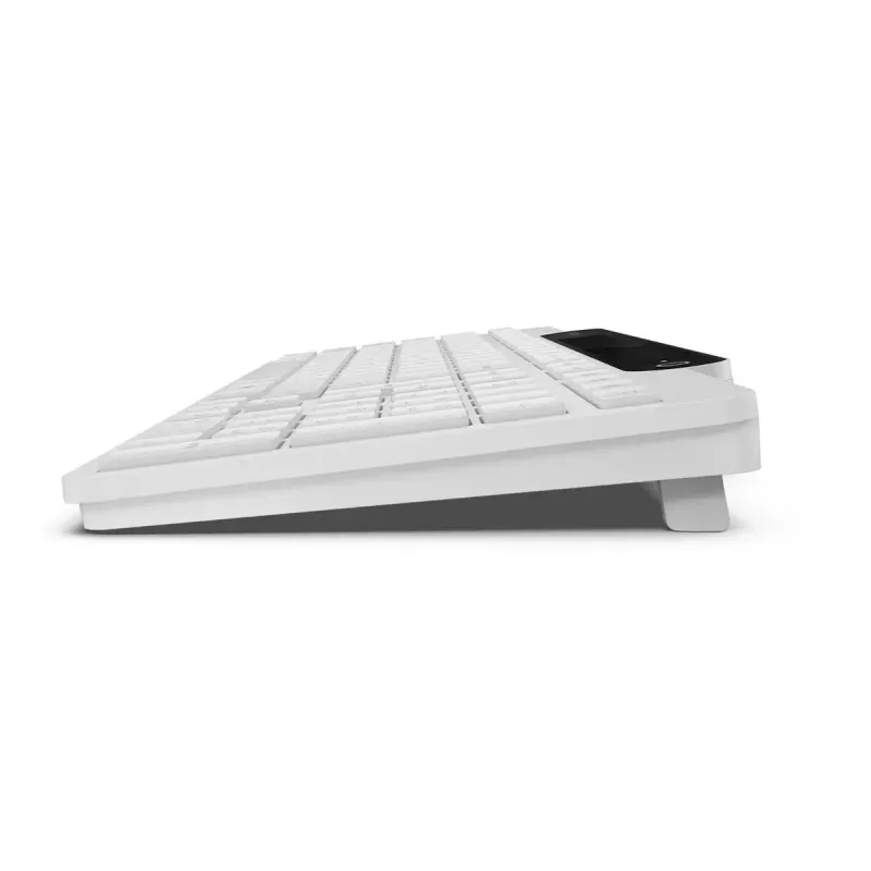 Wireless Bluetooth Keyboard Lenovo 800 — US English layout, self-charging, white