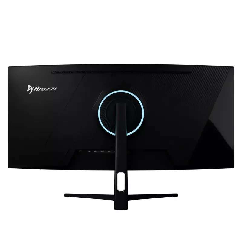 34 inch Curved Monitor Arozzi Nova — 34 inch (86.4 cm), 3440×1440, 21:9, VA LED, 1 ms, VESA, Built-in speakers, Black