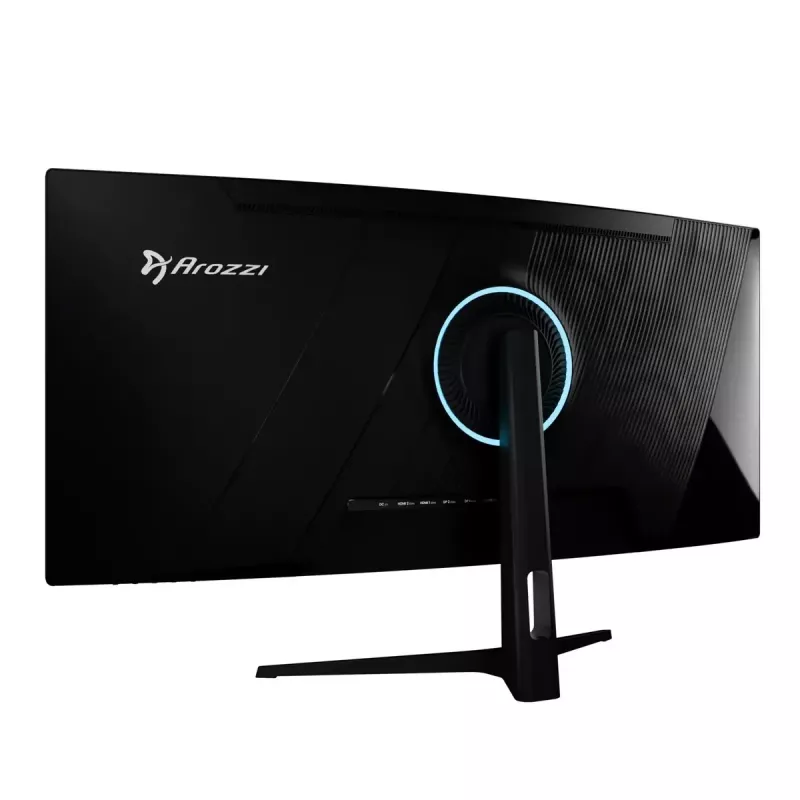 34 inch Curved Monitor Arozzi Nova — 34 inch (86.4 cm), 3440×1440, 21:9, VA LED, 1 ms, VESA, Built-in speakers, Black