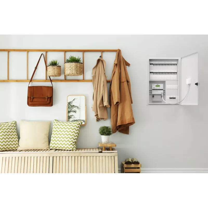 Load balancing module Zaptec Sense bundle, white, 150 A max, 5.5 V, Wi‑Fi 802.11b/g/n, indoor, 58.6×58.4×25.1 mm