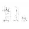 Multibrackets M Public Floorstand Basic 150 incl shelf & camera holder